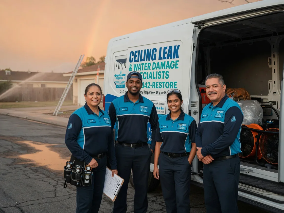 Ceiling Leak Cleanup company in Madelia, MN